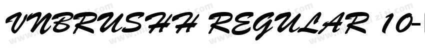 VNBrushH Regular 10字体转换